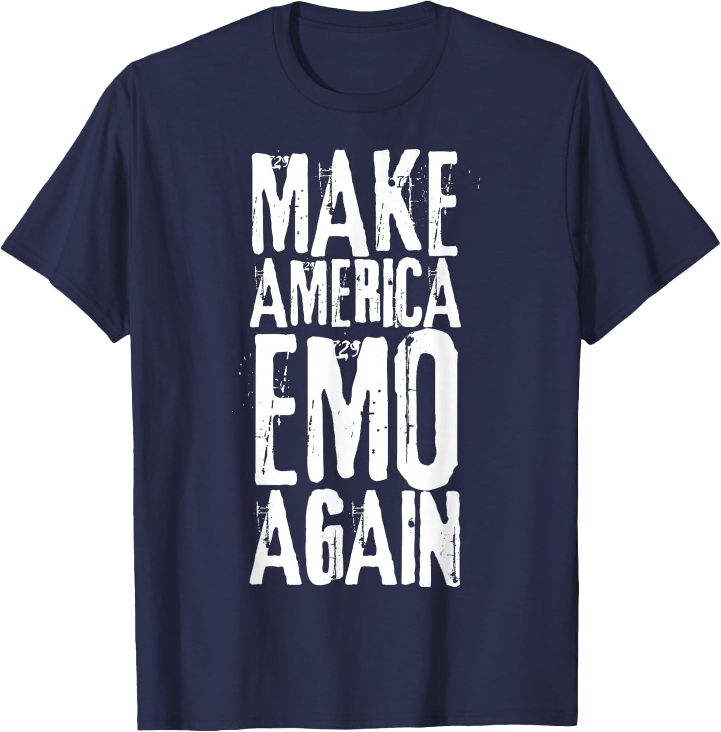 Make America Emo Again T-Shirt - T-Shirt | Navy