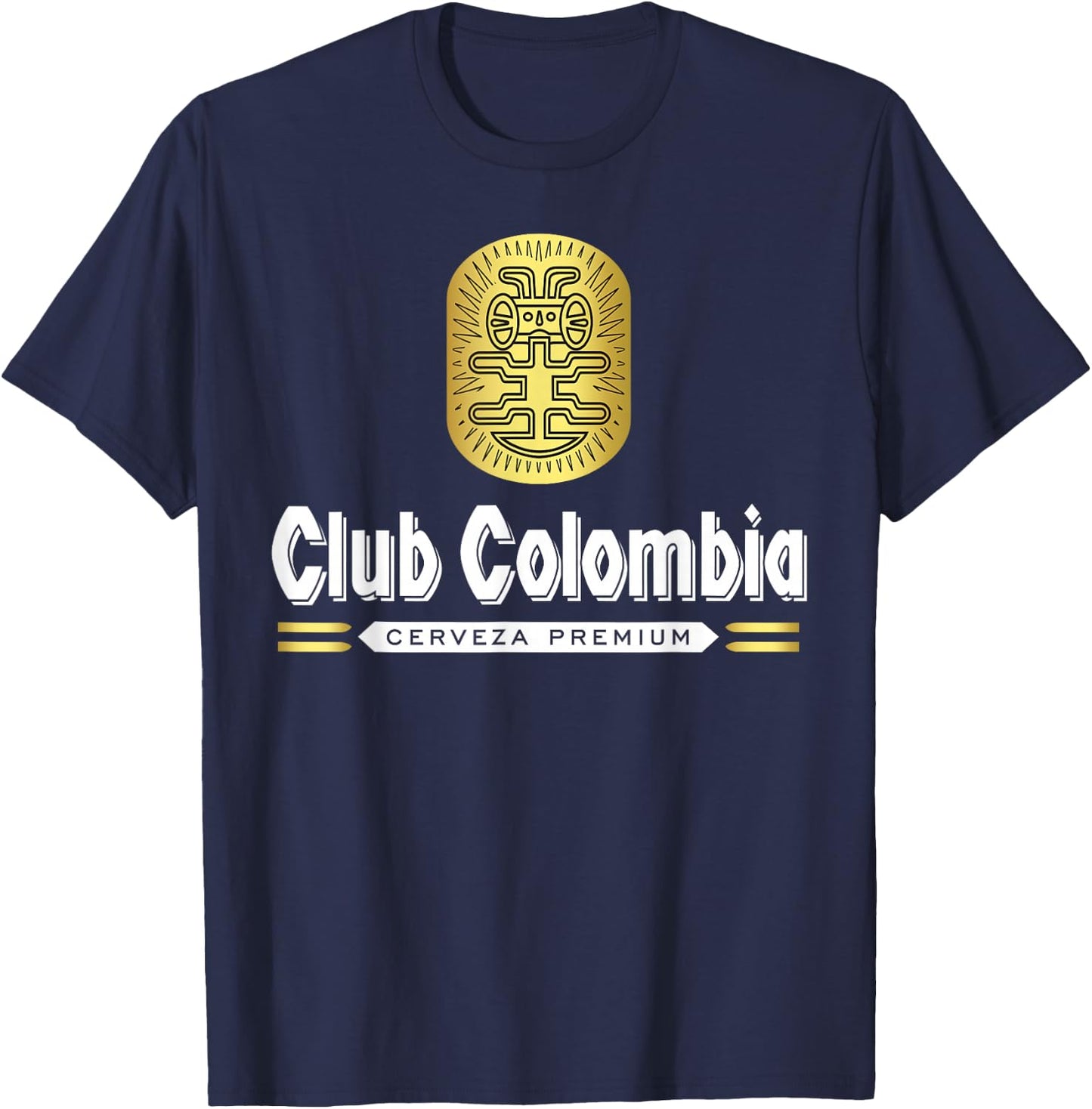 Colombian Beer Maestria For Parceros And Parceras Decolombia T-Shirt - T-Shirt | Navy