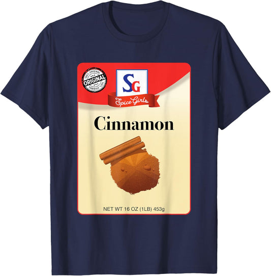 Spice Halloween Costume - Cinnamon - Group, Girls, Women T-Shirt - T-Shirt | Navy