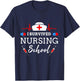 I Survived Nursing School T-Shirt - T-Shirt | Navy