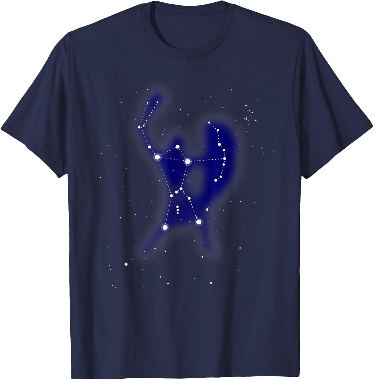 Orion The Hunter Night Sky Constellation & Stars T-Shirt - T-Shirt | Navy