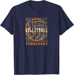 Volleyball Tennessee T-Shirt - T-Shirt | Navy