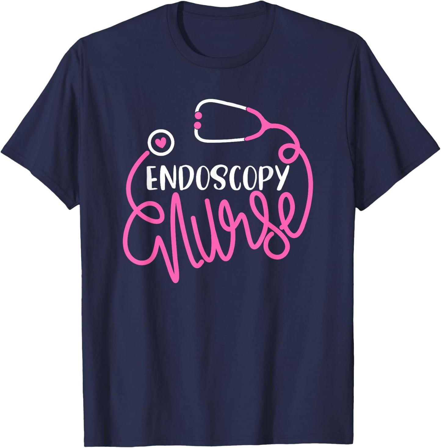 Endoscopy Nurse - RN Endoscopy Nursing Department crew T-Shirt - T-Shirt | Navy