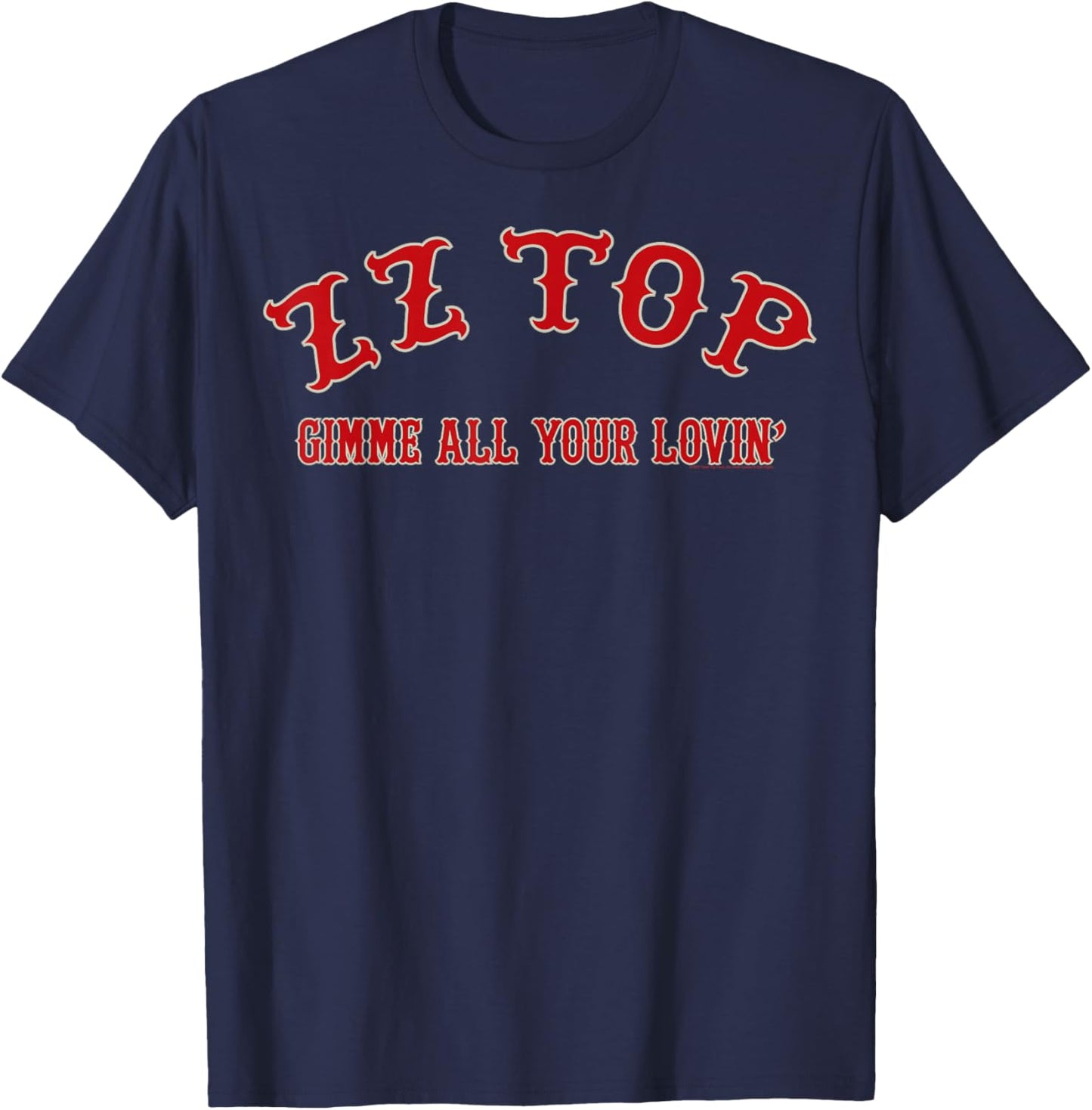 ZZ Top Oh So Sweet , Black, S T-Shirt - T-Shirt | Navy
