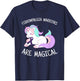 Unicorn Fibromyalgia Warriors Are Magical, Fibro Awareness T-Shirt - T-Shirt | Navy