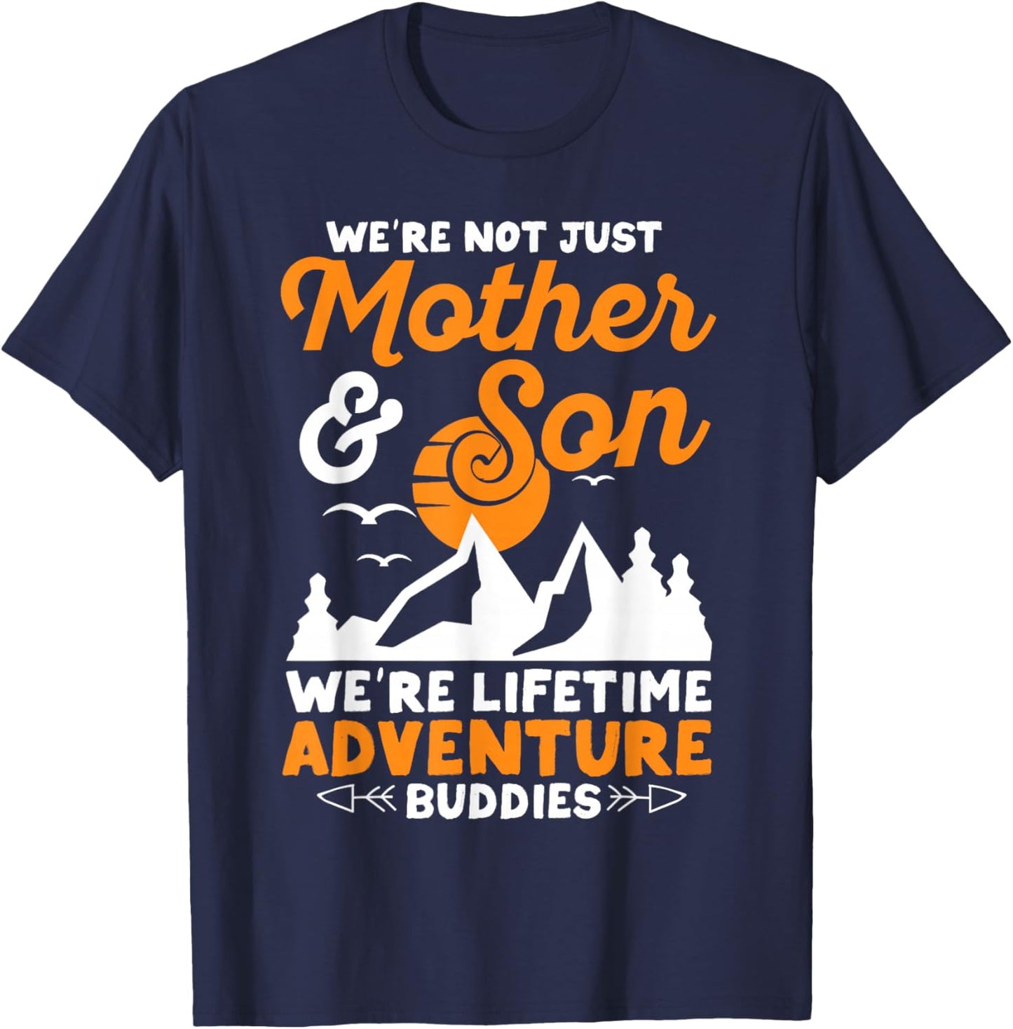 Mother And Son Mother's Day From Son Matching Mom T-Shirt - T-Shirt | Navy