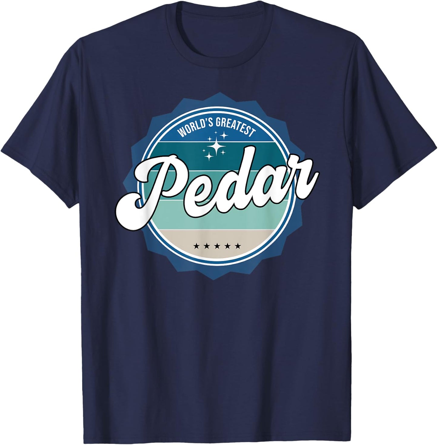World's Greatest Pedar Persian / Farsi Dad T-Shirt - T-Shirt | Navy