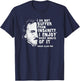 Ich leide nicht unter Wahnsinn, edgar allan poe T-Shirt - T-Shirt | Navy