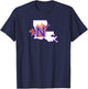Northwestern State University NSU Demons Primary Logo T-Shirt - T-Shirt | Navy