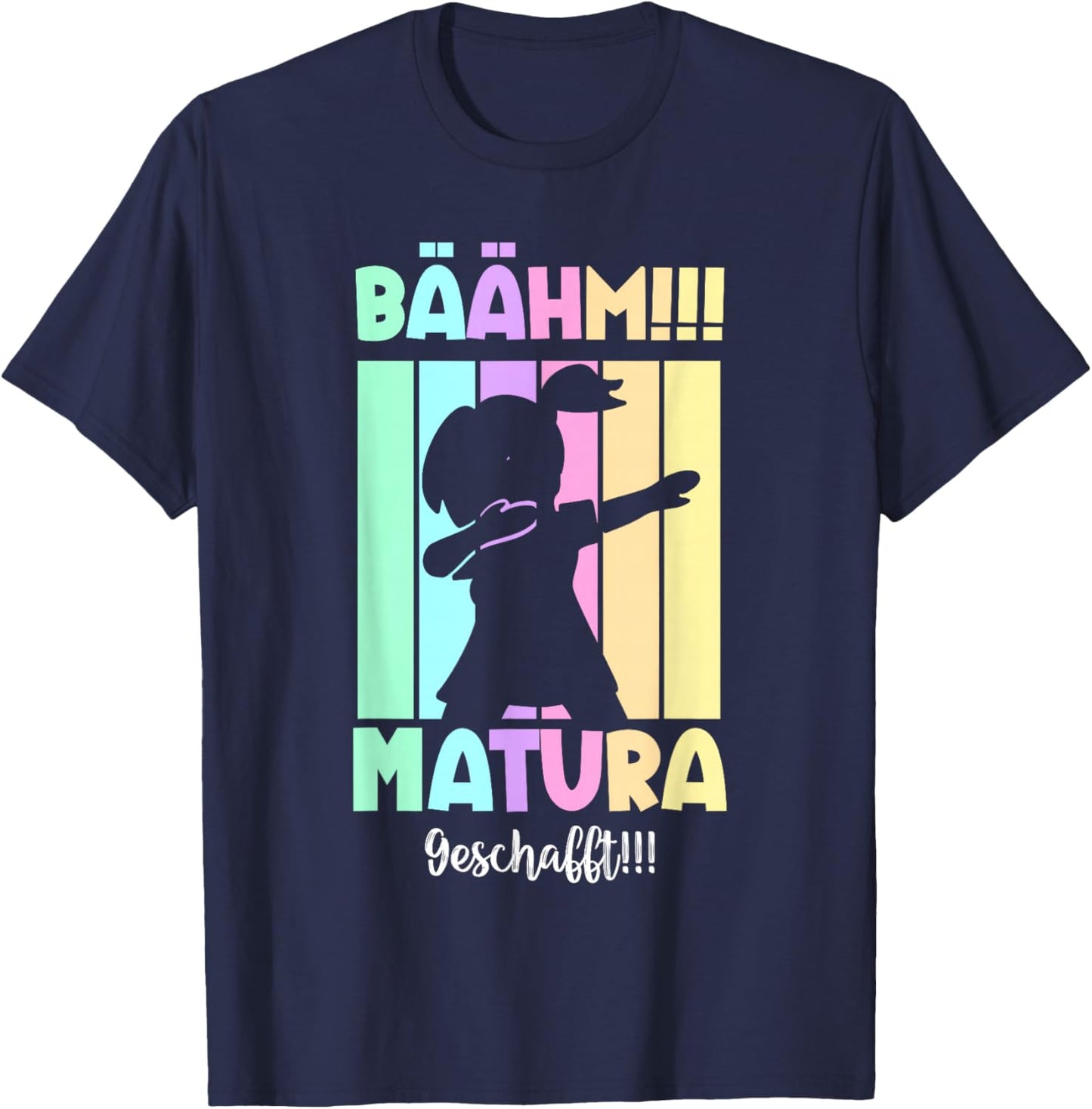 Bäähm Matura Geschafft 2026 T-Shirt - T-Shirt | Navy