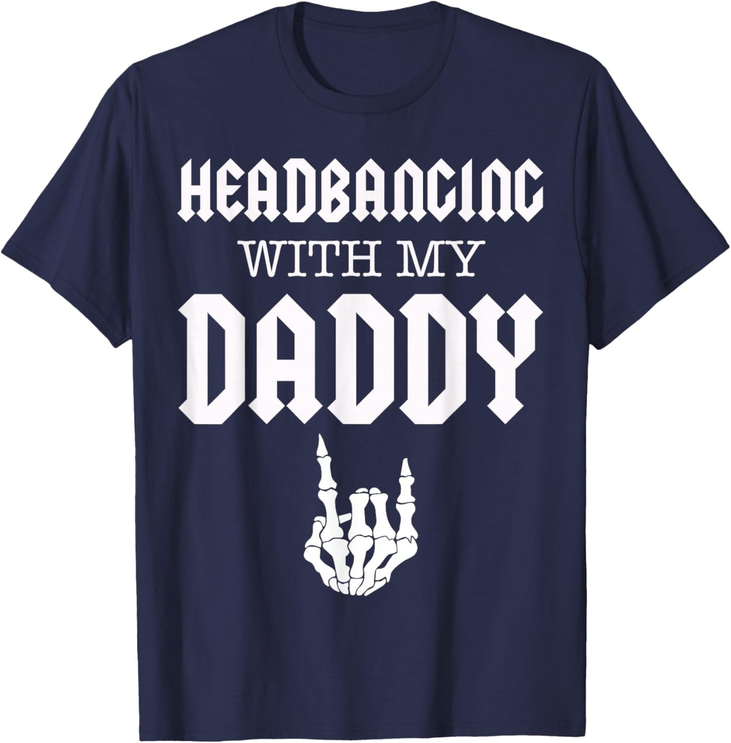 Kids Toddler Metal Concert T-Shirt - T-Shirt | Navy
