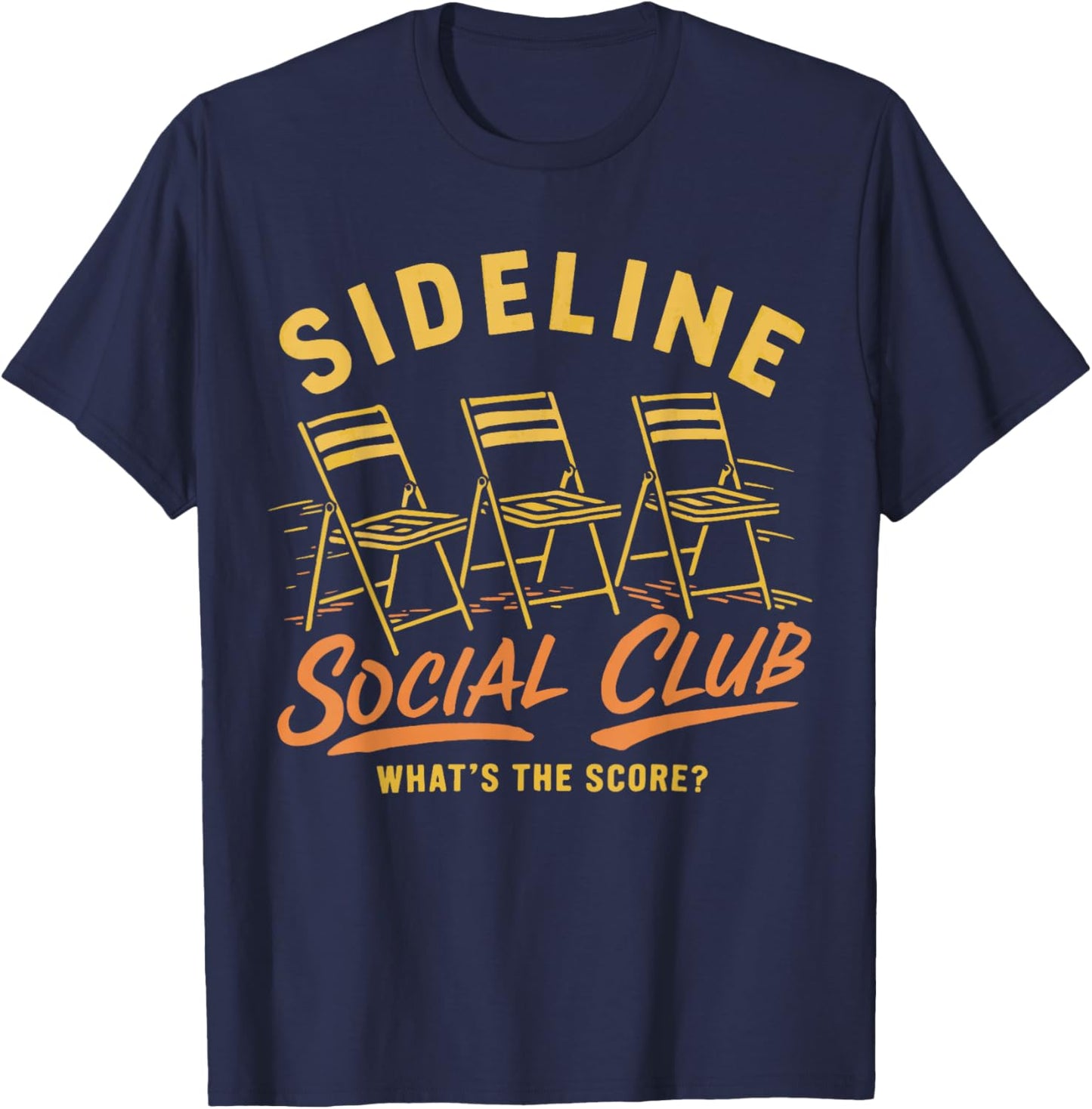 Side Line Social Club T-Shirt - T-Shirt | Navy