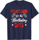 Race Car Godfather Of The Birthday Boy Racing Family Pit T-Shirt - T-Shirt | Navy