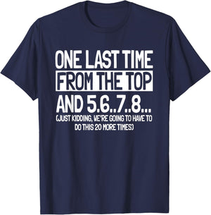 Choreographer Dance Instructor Choreography From The Top T-Shirt - T-Shirt | Navy