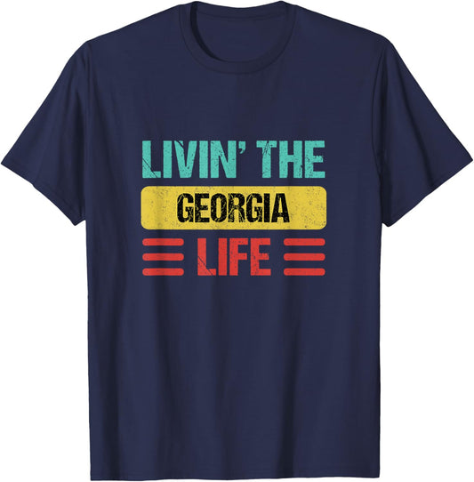 Georgia Name T-Shirt - T-Shirt | Navy