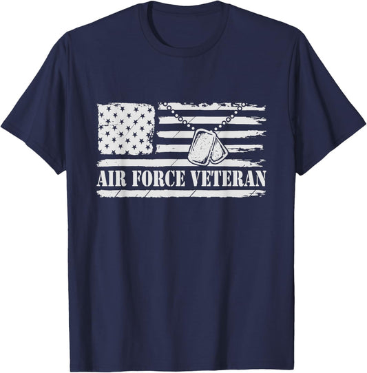 Air Force Veteran Veterans Day US Army Veteran Father's Day T-Shirt - T-Shirt | Navy
