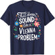 Vienna Personalized Cute Girls Vienna Name T-Shirt - T-Shirt | Navy