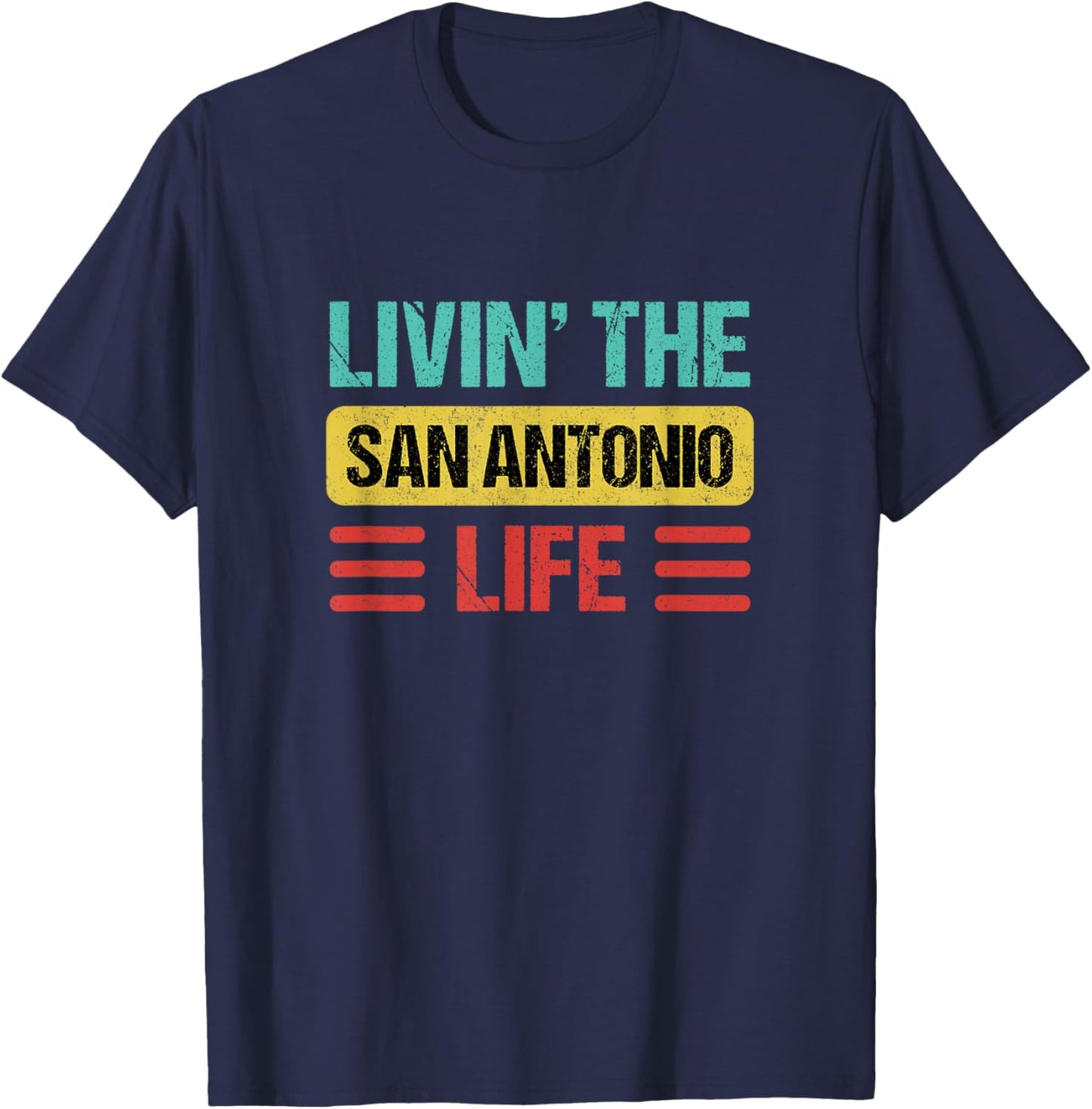 San Antonio T-Shirt - T-Shirt | Navy