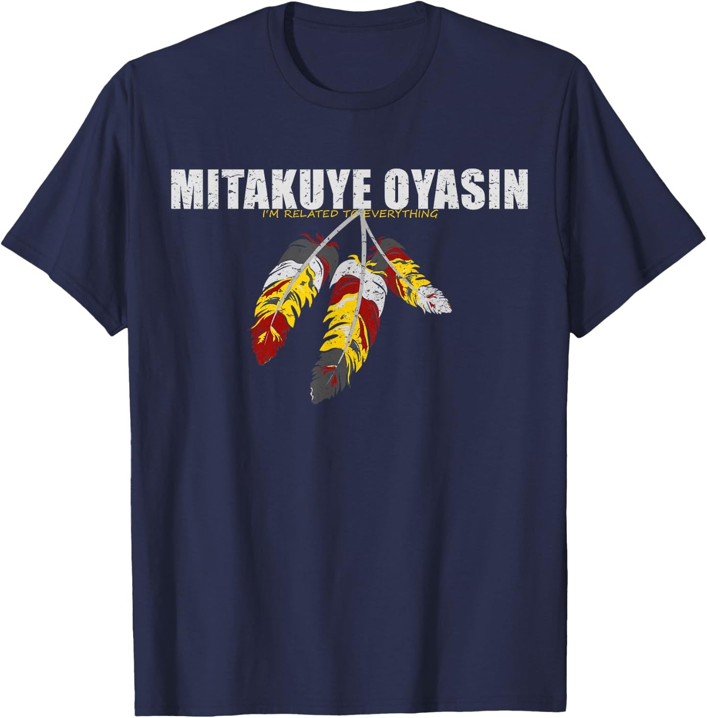 Native American Pride I Lakota Tribe Teton Sioux Nation T-Shirt - T-Shirt | Navy