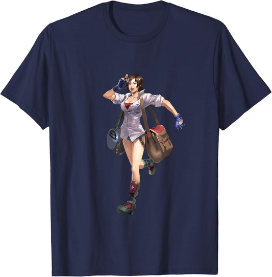 Bandai Namco Entertainment Inc. TEKKEN7 Asuka Kazama 003 , Small, Black T-Shirt - T-Shirt | Navy