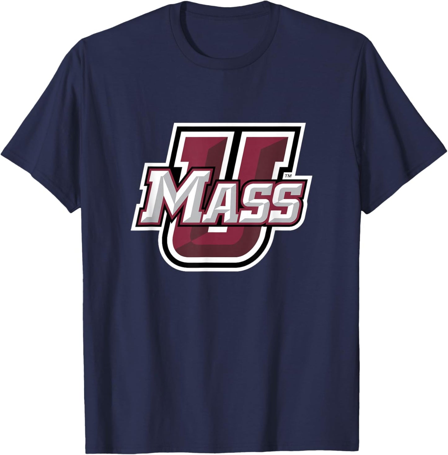 UMass Minutemen | Official NCAA | RYLMAS06 T-Shirt - T-Shirt | Navy