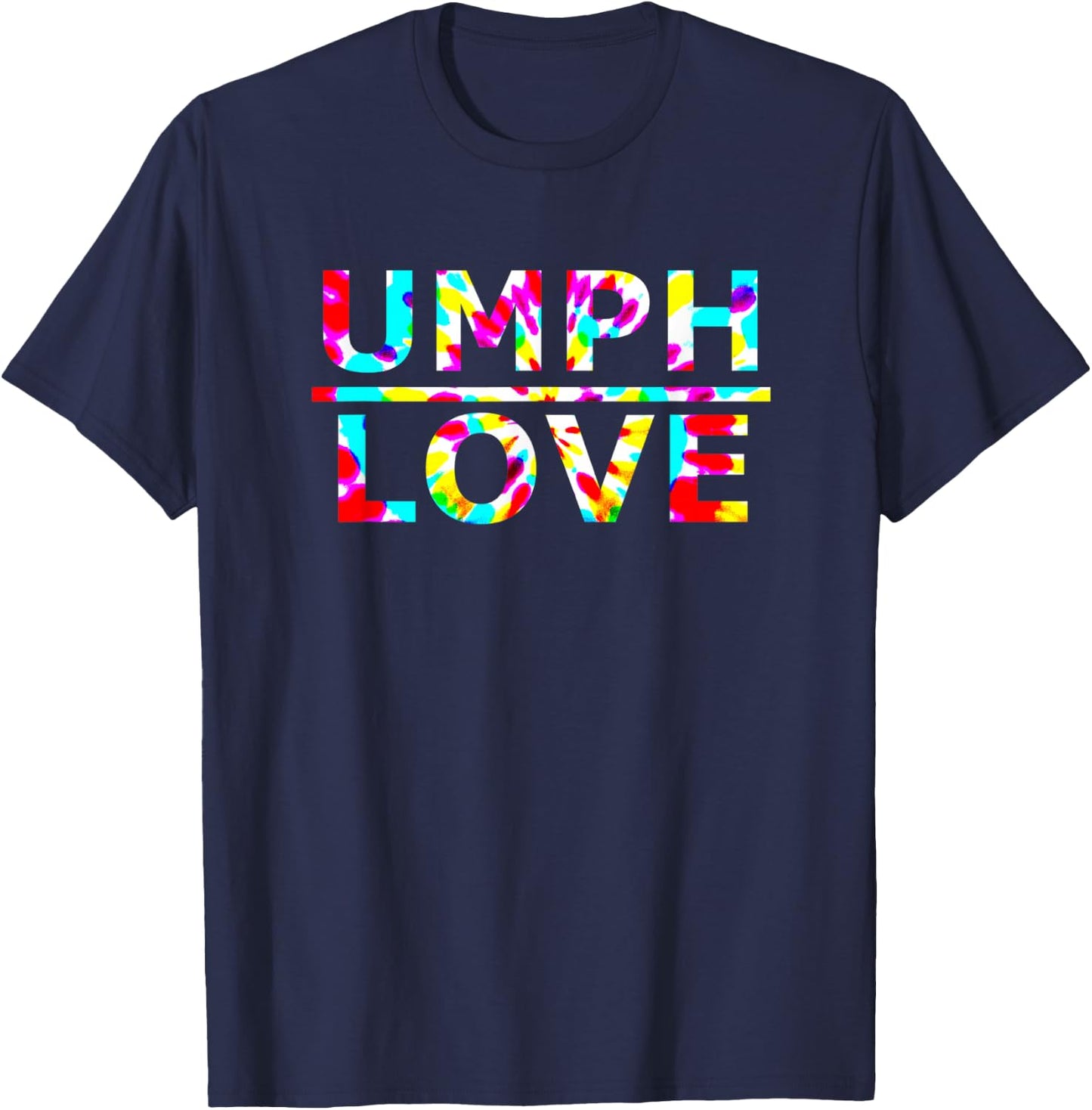 UMPH LOVE Concert Tie Dyed Jamband T-Shirt - T-Shirt | Navy