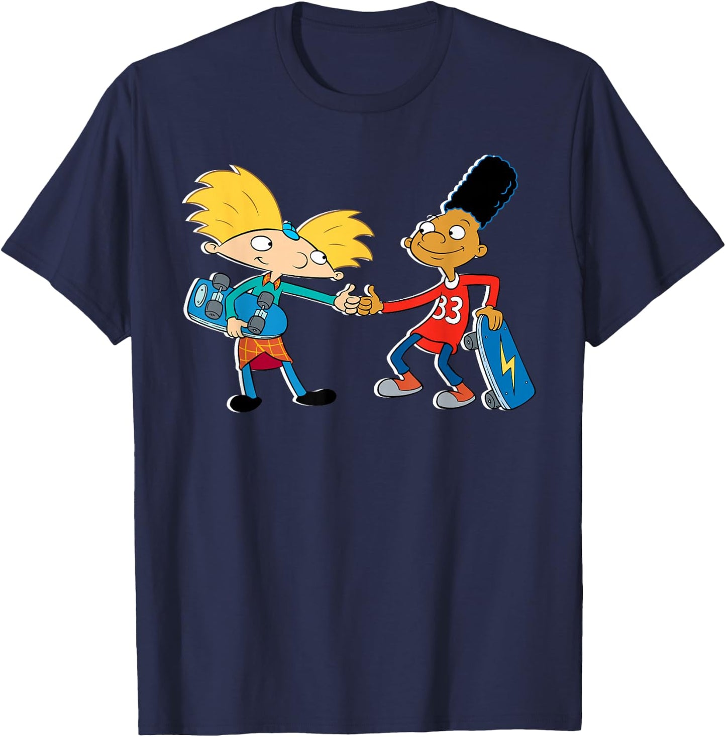 Hey Arnold! - Nick Rewind Hey Arnold! T-Shirt - T-Shirt | Navy