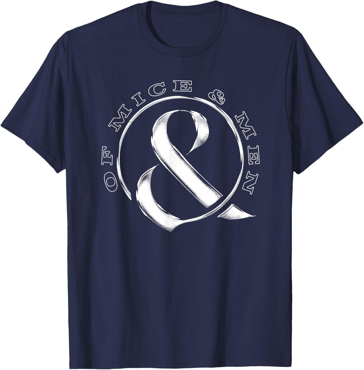 of Mice and Men Classic Ampersand T-Shirt - T-Shirt | Navy