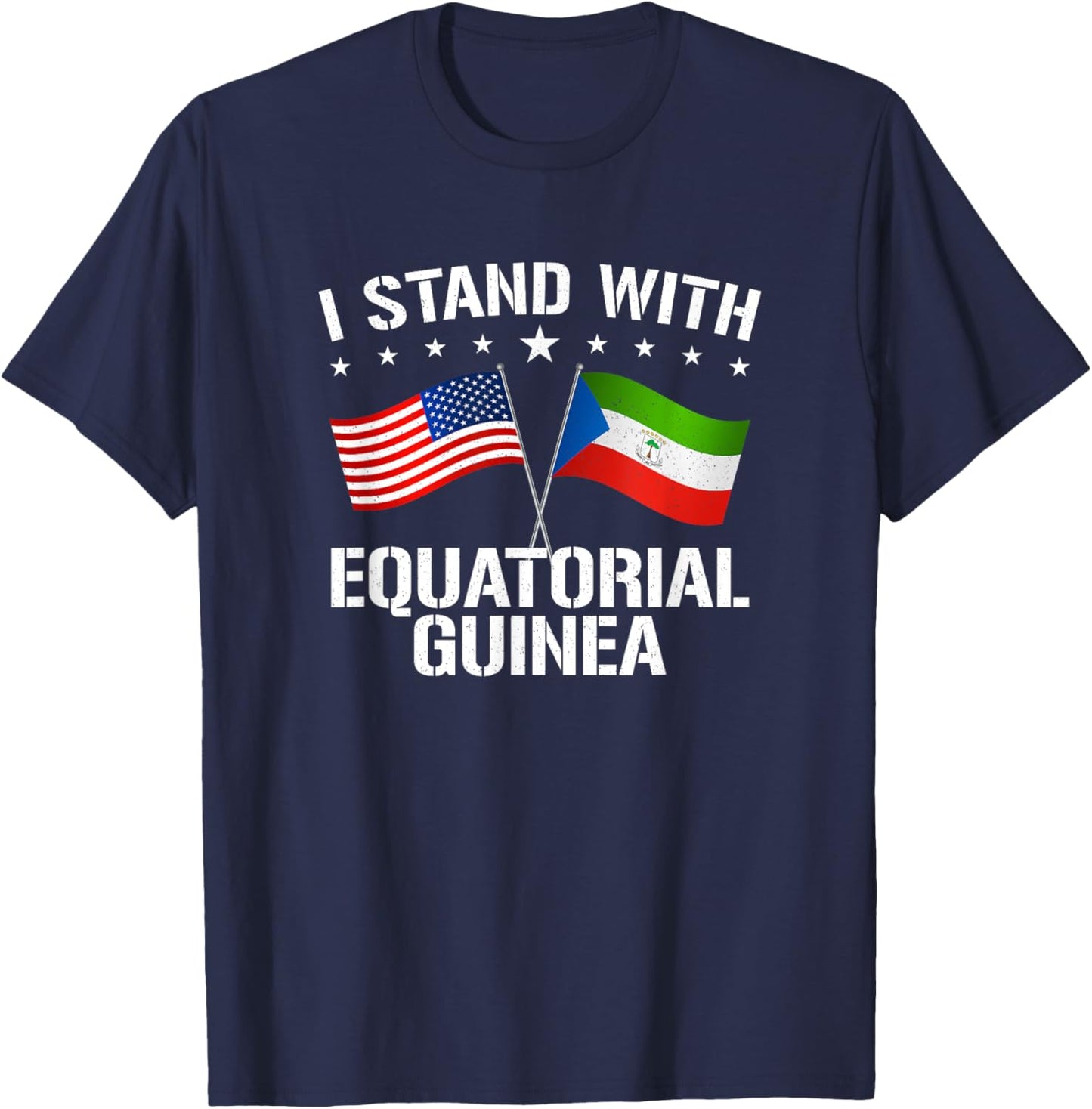 Equatorial Guinea T-Shirt - T-Shirt | Navy