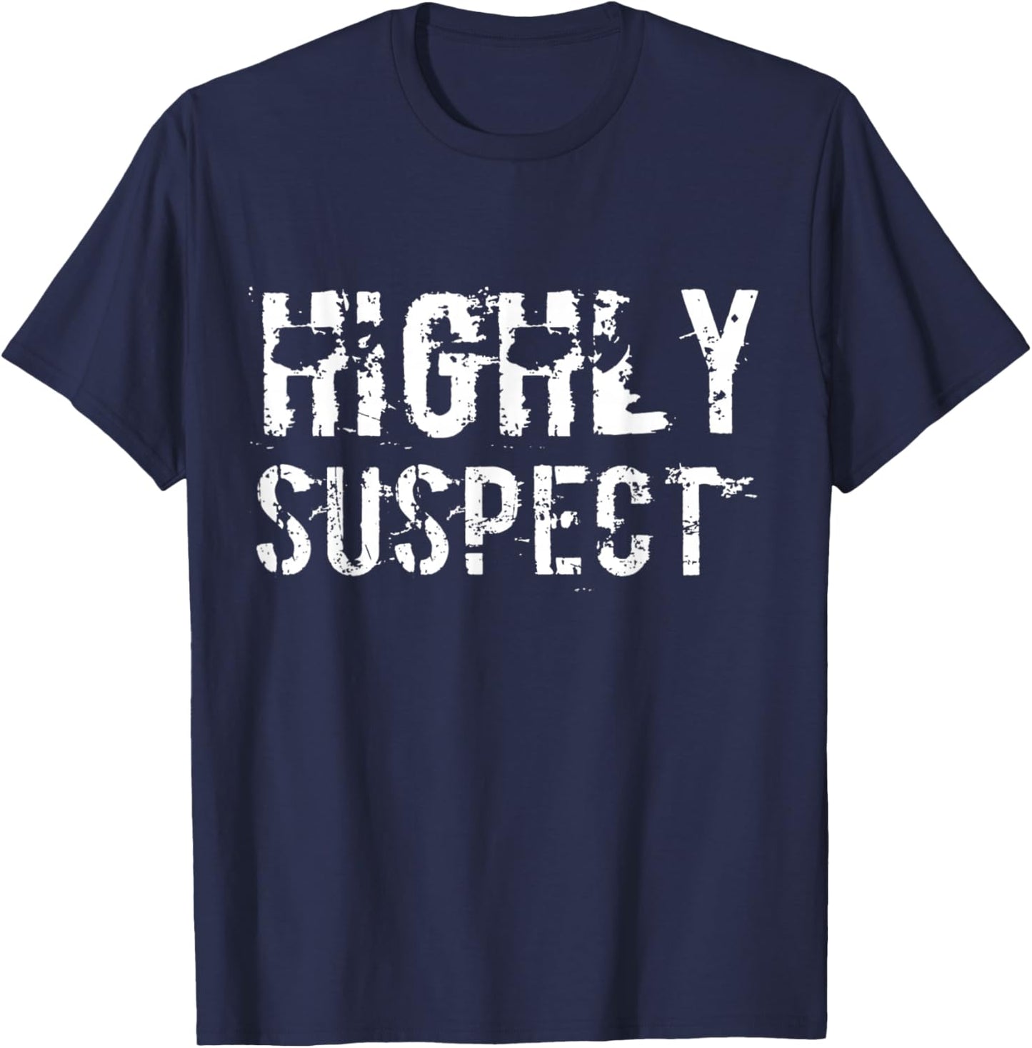 Funny Detective Humor Apparel | Mystery Crime Podcast Fan T-Shirt - T-Shirt | Navy