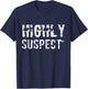 Funny Detective Humor Apparel | Mystery Crime Podcast Fan T-Shirt - T-Shirt | Navy