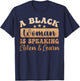 Blackity Black history month a Black woman is speaking funny T-Shirt - T-Shirt | Navy