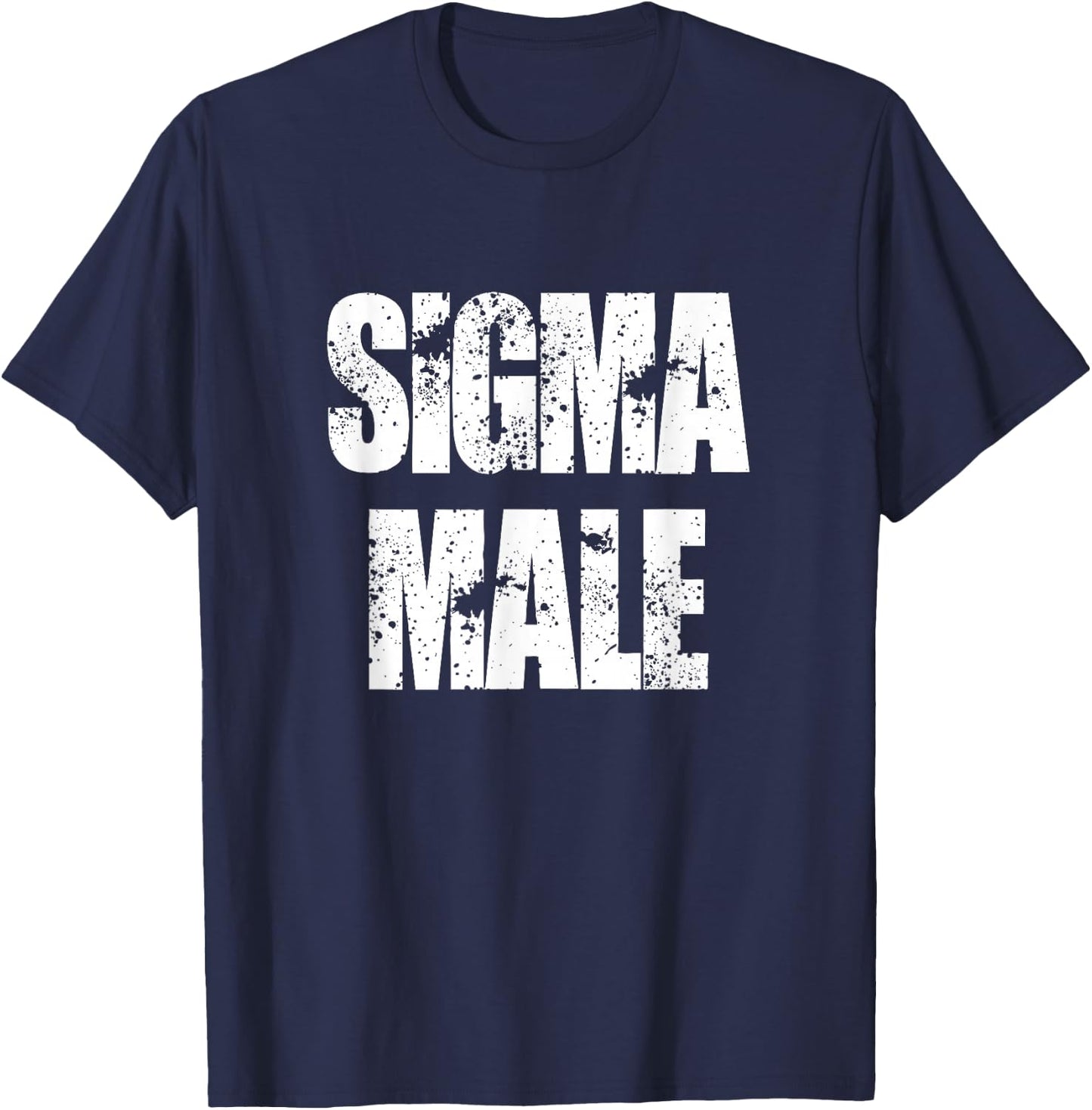 Sigma male loner lone wolf individualist T-Shirt - T-Shirt | Navy
