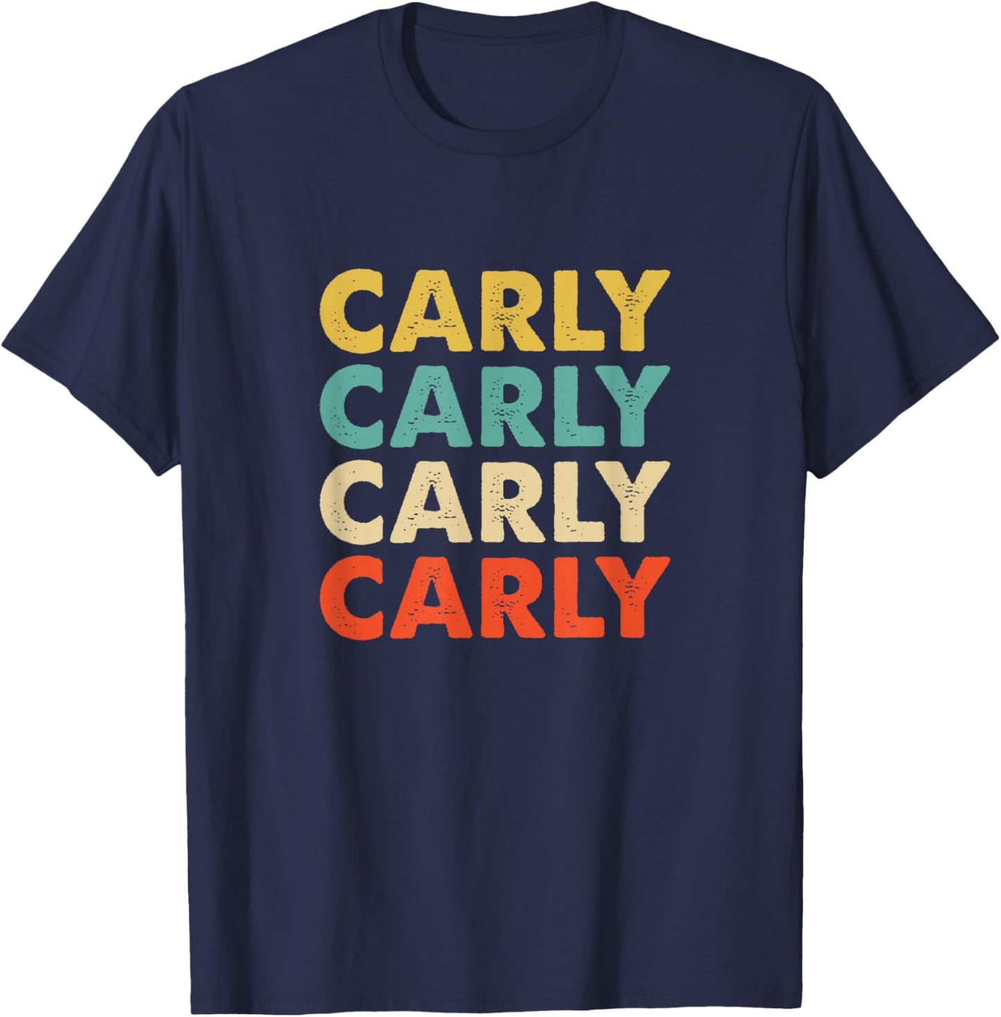Carly Name T-Shirt - T-Shirt | Navy