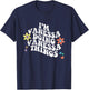 Groovy Im VANESSA Doing VANESSA Things Funny Mother's Day T-Shirt - T-Shirt | Navy