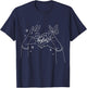 Girl Retro Taylor First Name Personalized Vintage T-Shirt - T-Shirt | Navy