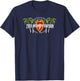 25th Infantry Schofield Barracks Hawaii Tropic Thunder Vet T-Shirt - T-Shirt | Navy