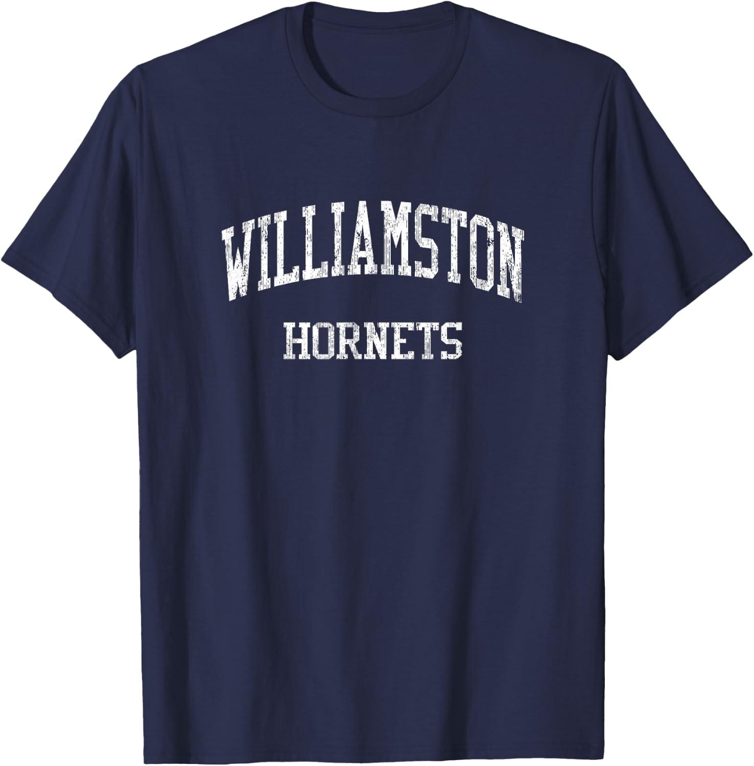 Williamston High School HS Williamston MI Vintage Sports T-Shirt - T-Shirt | Navy