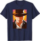 Indiana Jones and The Dial of Destiny Big Face Portrait T-Shirt - T-Shirt | Navy