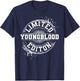 YOUNGBLOOD Funny Surname Family Tree Birthday Reunion Gift T-Shirt - T-Shirt | Navy