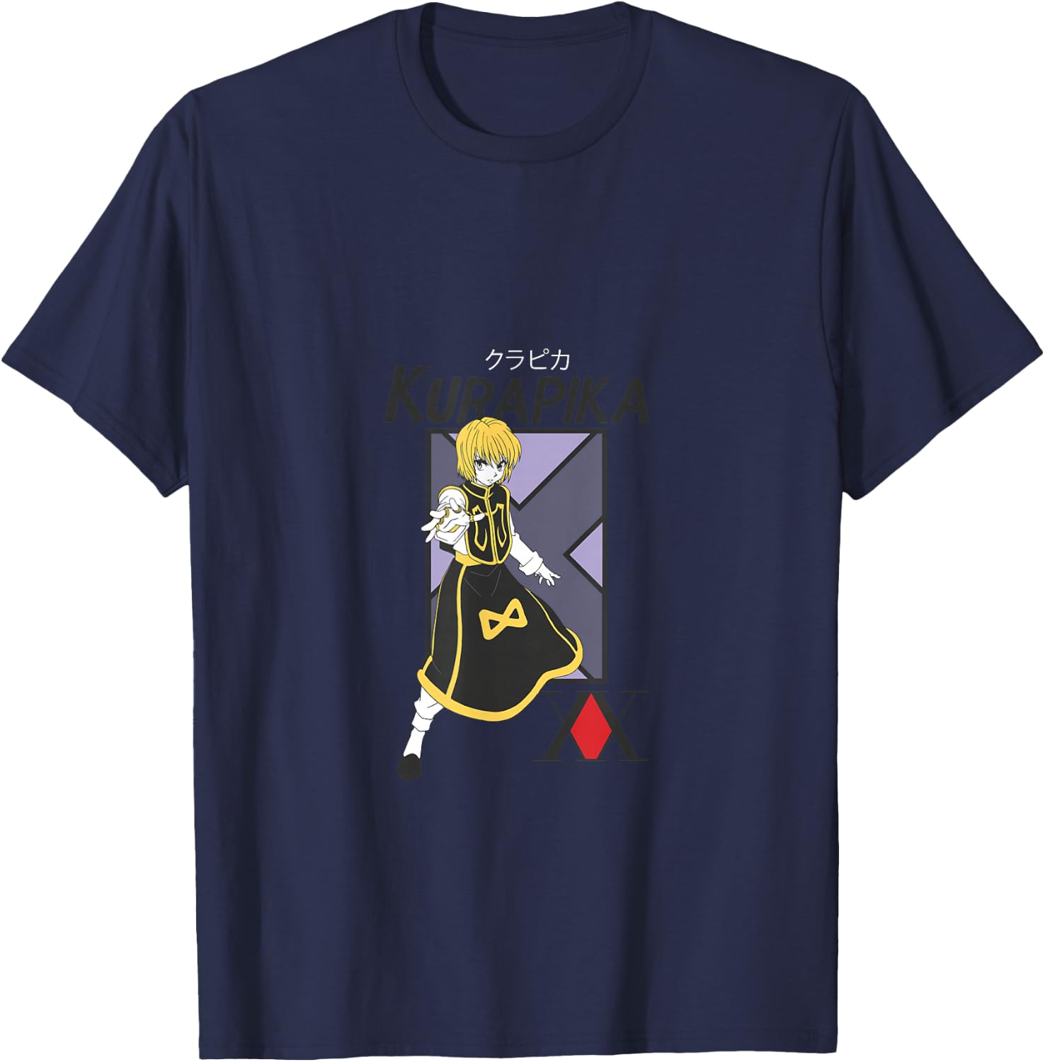 Hunter X Hunter Kurapika T-Shirt - T-Shirt | Navy