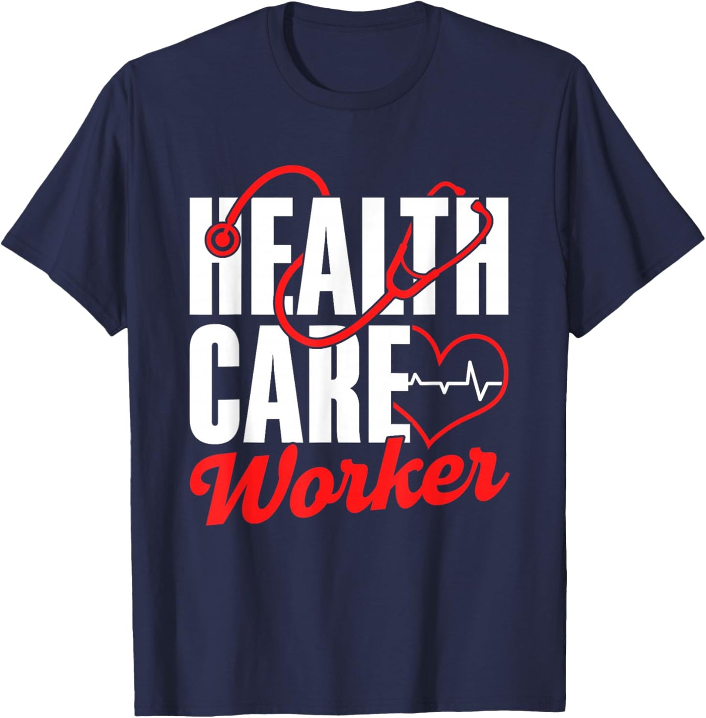 Health Workers Right System Free Health Care T-Shirt - T-Shirt | Navy