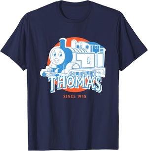 Thomas & Friends - Thomas Blue and White T-Shirt - T-Shirt | Navy