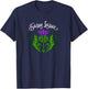 Funny Scotland Sassy Lassie Thistle Flower Celtic Heritage T-Shirt - T-Shirt | Navy