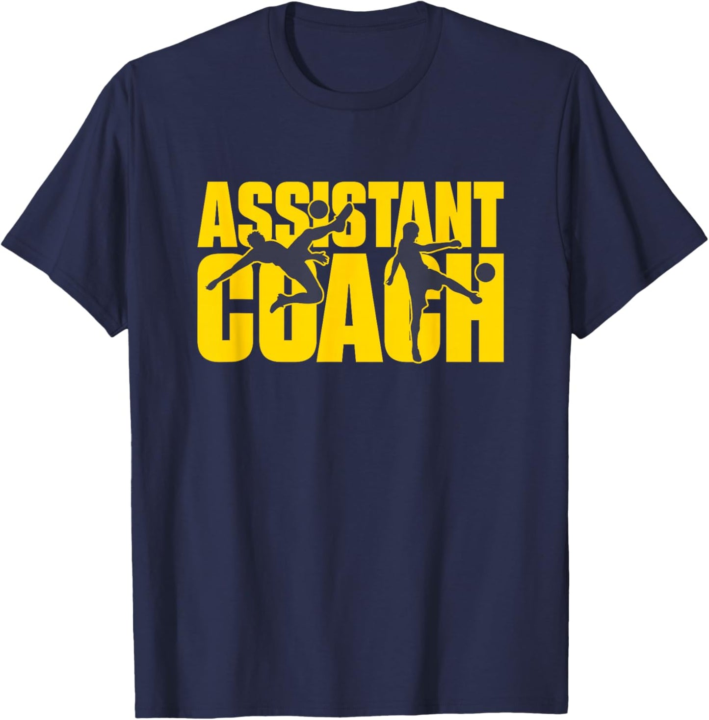 Assistant Soccer Coach T-Shirt - T-Shirt | Navy