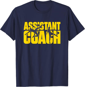 Assistant Soccer Coach T-Shirt - T-Shirt | Navy