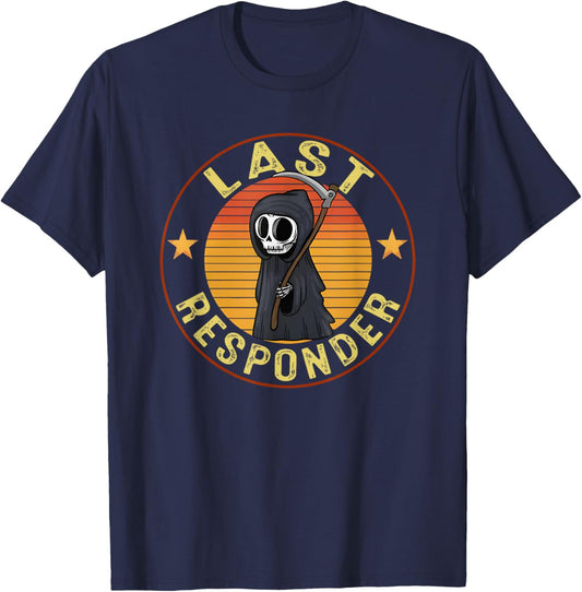 Last Responder T-Shirt - T-Shirt | Navy