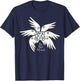 Biblical Angel, Be Not Afraid, Funny Bible Christian T-Shirt - T-Shirt | Navy