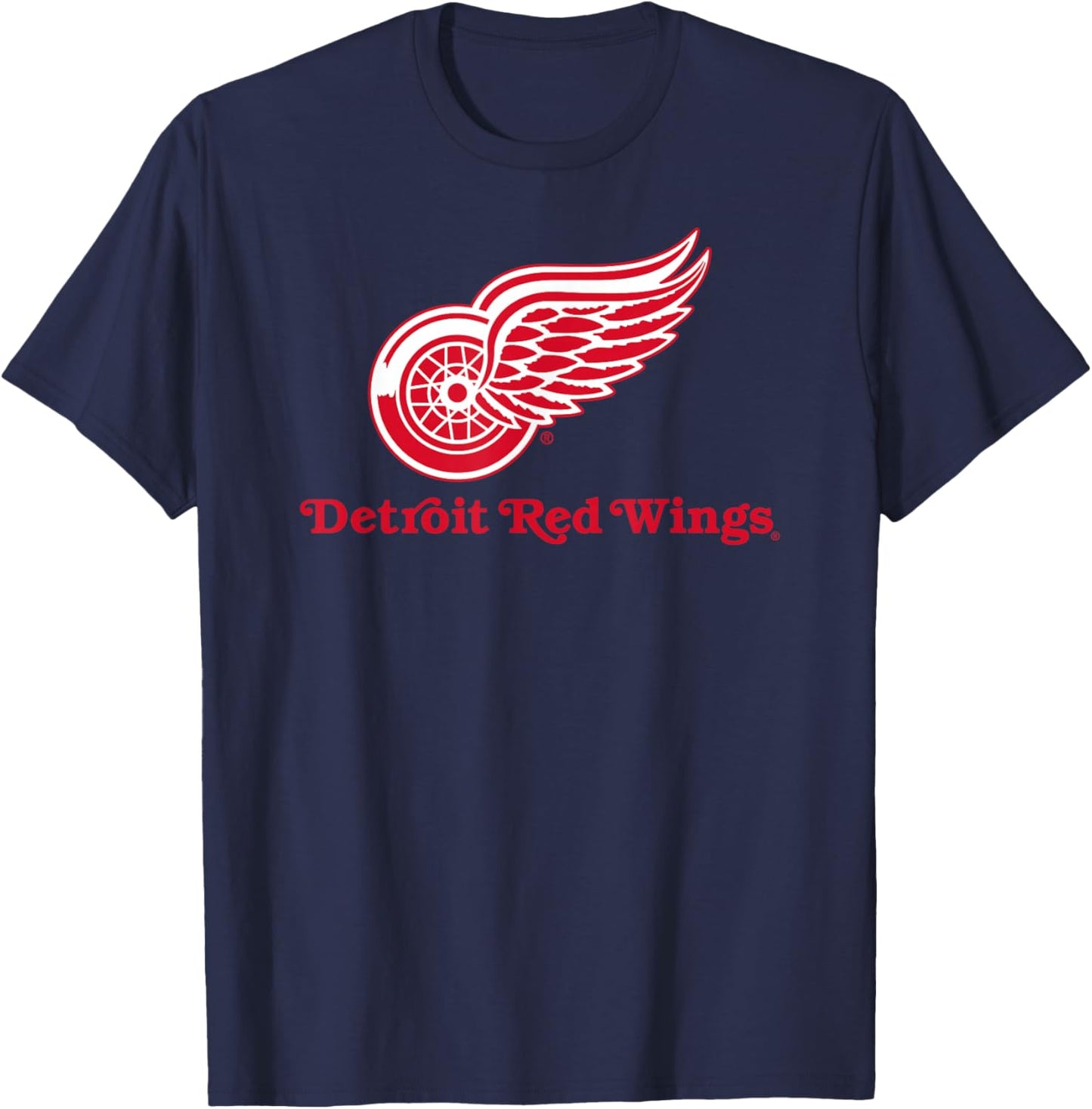 Detroit Red Wings Power Play Officially Licensed T-Shirt - T-Shirt | Navy