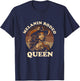 Melanin Rodeo Queen Bronc Riding African American T-Shirt - T-Shirt | Navy